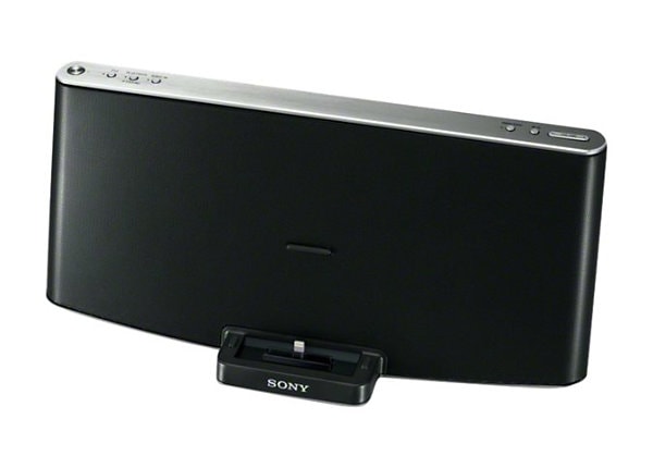 Sony RDP-X200iP - speaker dock - with Apple Lightning cradle - wireless