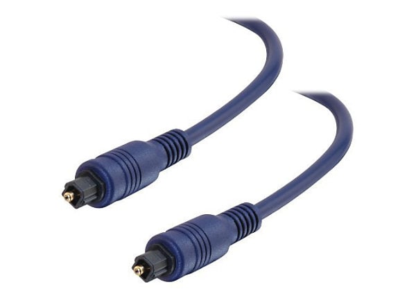 C2G Velocity 0.5m Velocity TOSLINK Optical Digital Cable (1.6ft) - digital audio cable (optical) - 1.6 ft