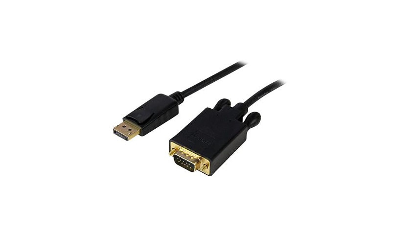 StarTech.com 3ft DisplayPort to VGA Cable - Active DP to VGA Adapter Cable - 1080p Video Converter
