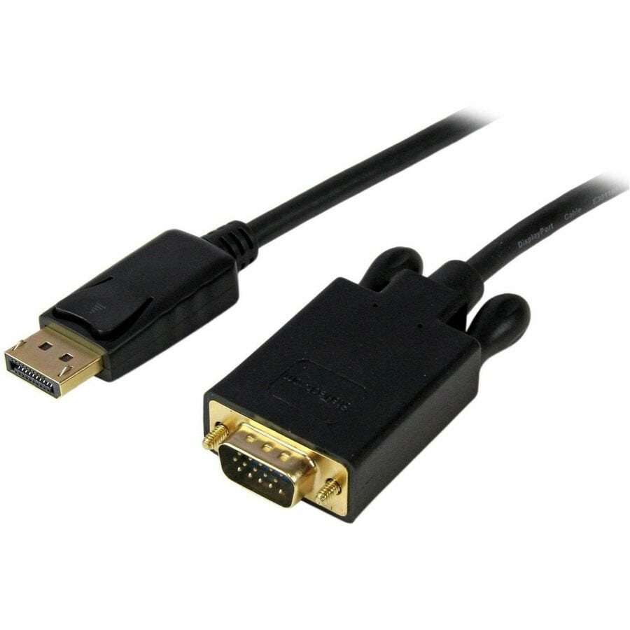 StarTech.com 6ft (2m) DisplayPort to VGA Cable - Active DP to VGA Adapter C