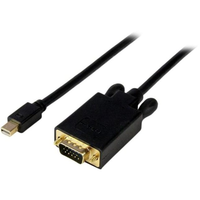 StarTech.com 6ft Mini DisplayPort to VGA Cable - Active Mini DP to VGA Adapter Cable 1080p - mDP 1.2