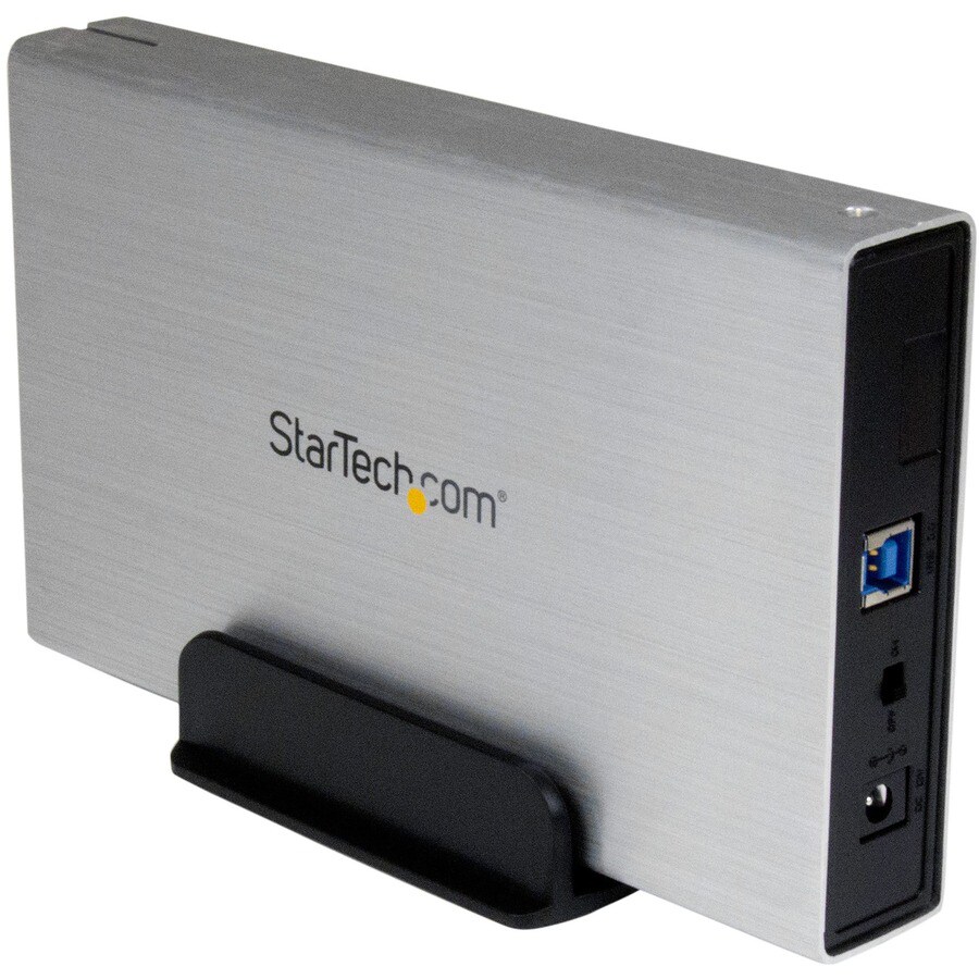 StarTech.com 3.5in Silver USB 3.0 External SATA III Hard Drive