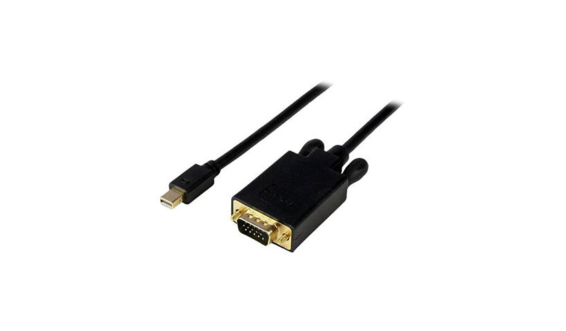 StarTech.com 3ft Mini DisplayPort to VGA Cable, Active Mini DP to VGA Adapter Cable, 1080p, mDP 1.2 to VGA