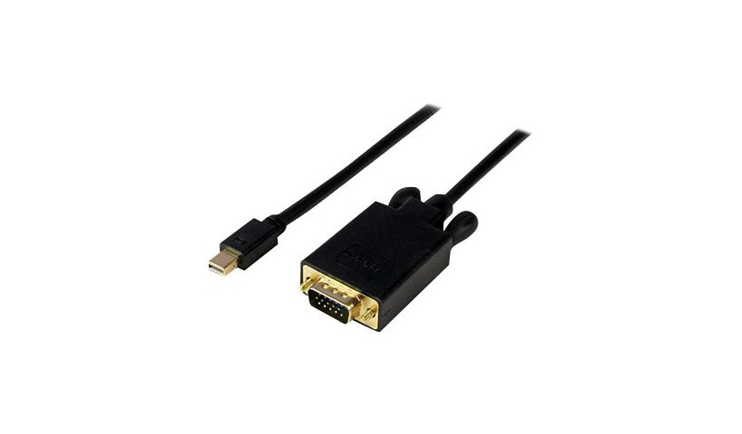 StarTech.com 6ft Mini DisplayPort to VGA Cable, Active Mini DP to VGA Adapter Cable, 1080p, mDP 1.2 to VGA