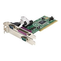StarTech.com Dual Serial/ Parallel PCI Card - 3 Port 2S1P PCI Serial