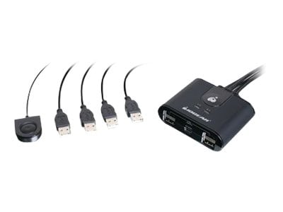 IOGEAR 4x4 USB 2.0 Peripheral Sharing Switch