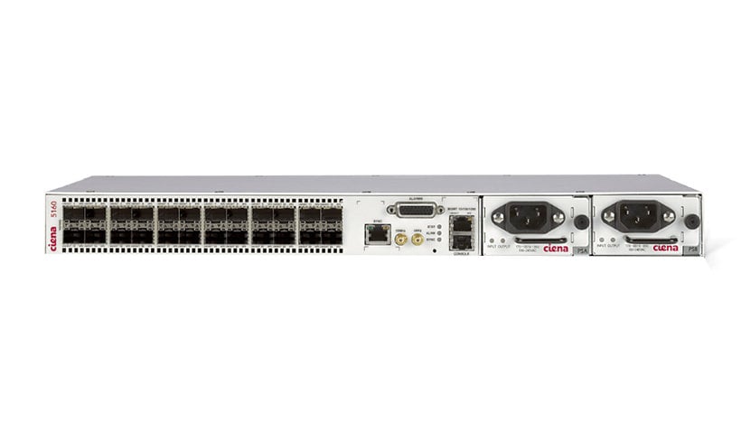 Ciena 5160 1/10GbE SFP+ 2-Slot AC Service Aggregation Switch