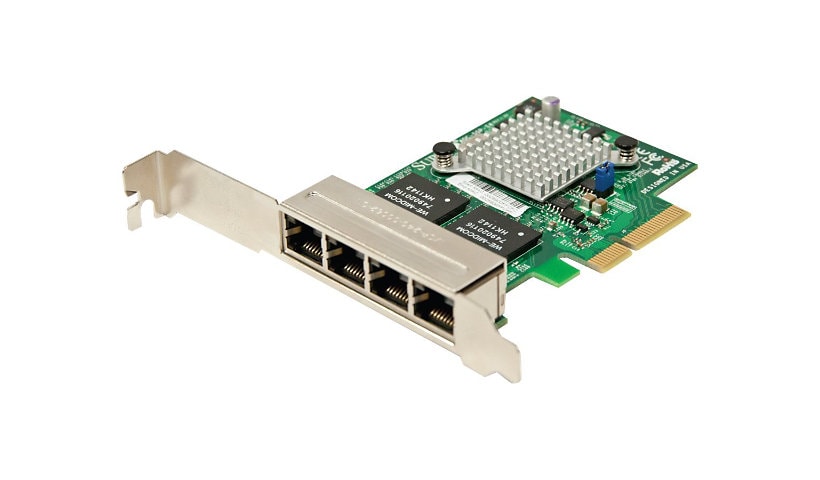 Supermicro AOC-SGP-i4 - adaptateur réseau - PCIe 2.1 x4 - Gigabit Ethernet x 4