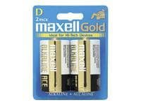 Maxell Gold LR20 batterie - 2 x D - Alcaline