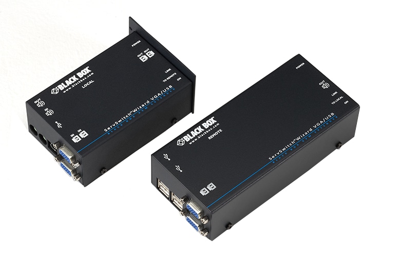 Black Box Agility Zero U KVM-over-IP Transmitter - KVM / USB extender - VGA  - ACR500VG-T - KVM Switches 