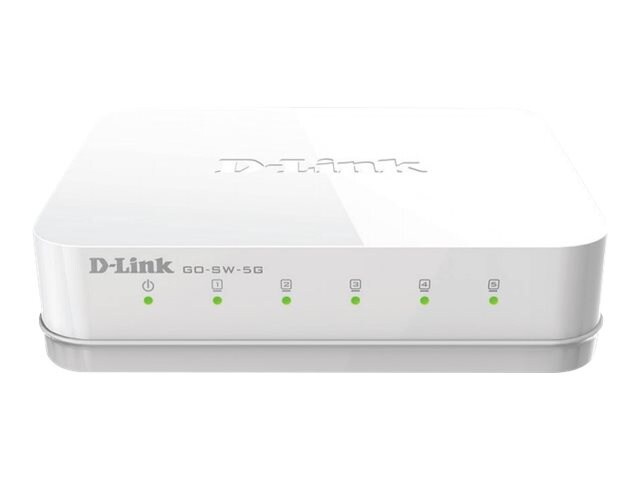 D-Link GO-SW-5G - commutateur - 5 ports - non géré