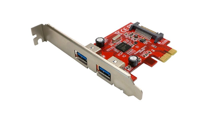 VisionTek Connect PCIe 2-port USB 3.0 Host Adapter - adaptateur USB