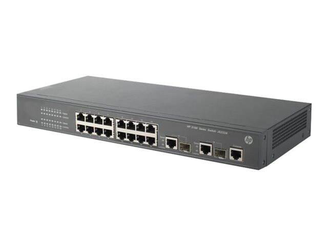 HPE 3100-16 v2 SI Switch - switch - 16 ports - managed - rack-mountable