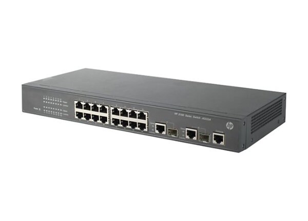 HPE 3100-16 v2 SI Switch - switch - 16 ports - managed - rack-mountable