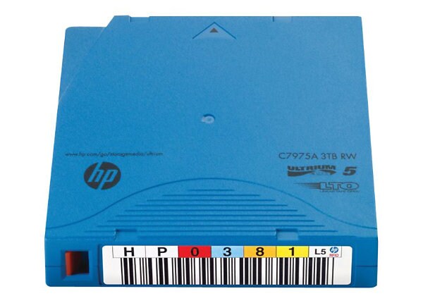 HPE Ultrium RFID RW Custom Labeled Data Cartridge - LTO Ultrium 5 x 20 - 1.5 TB - storage media