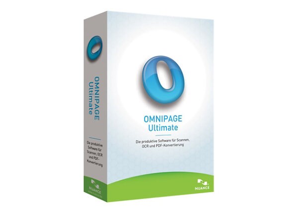 NUANCE OMNIPAGE ULT 19.0 UPG DVD