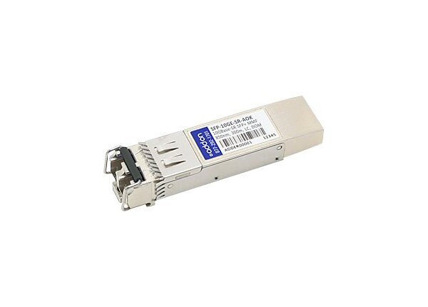 AddOn Juniper SFP-10GE-SR Compatible SFP+ Transceiver - SFP+ transceiver module - 10 Gigabit Ethernet