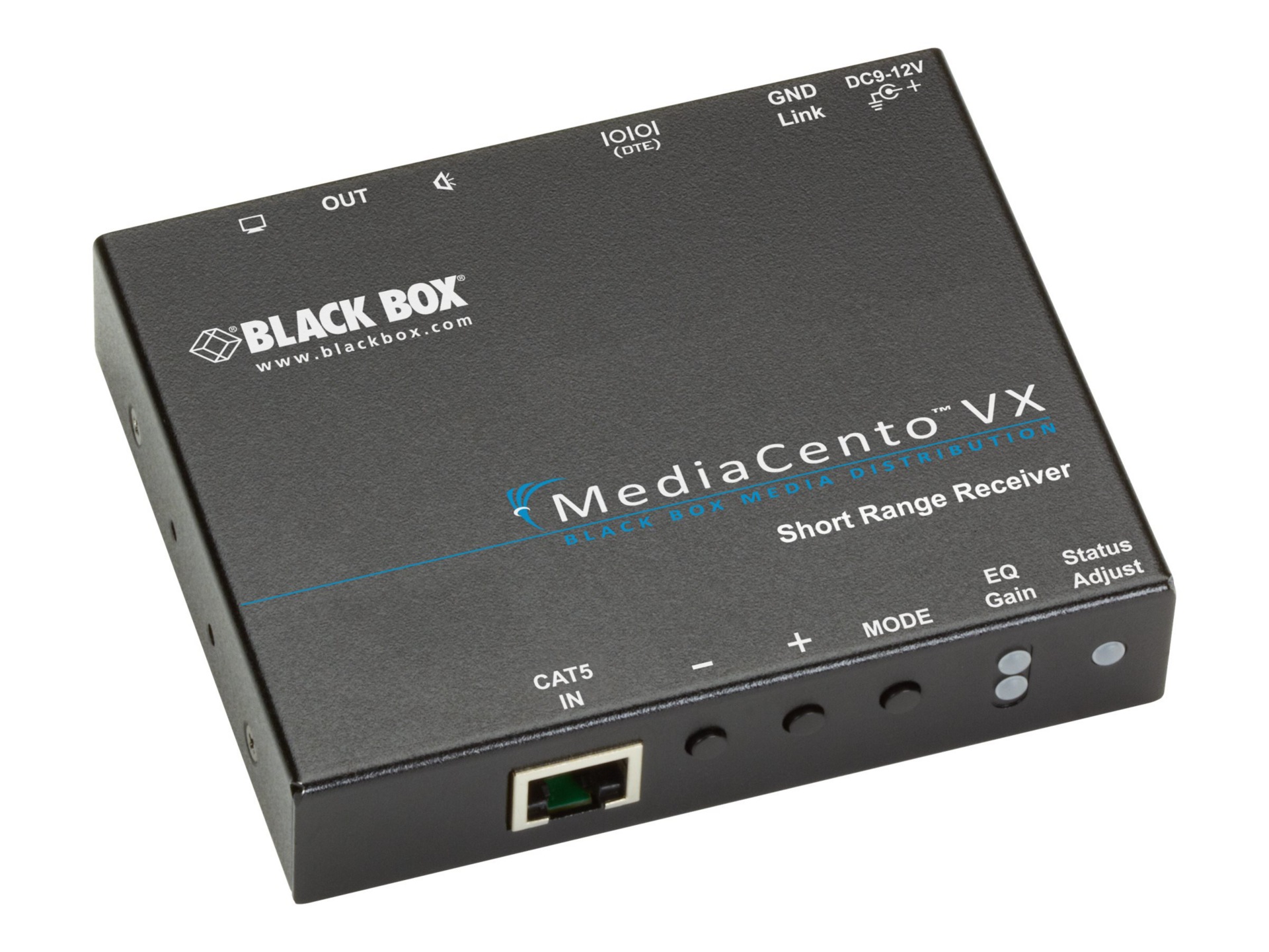 Black Box MediaCento VX Standard Receiver - video/audio/serial extender
