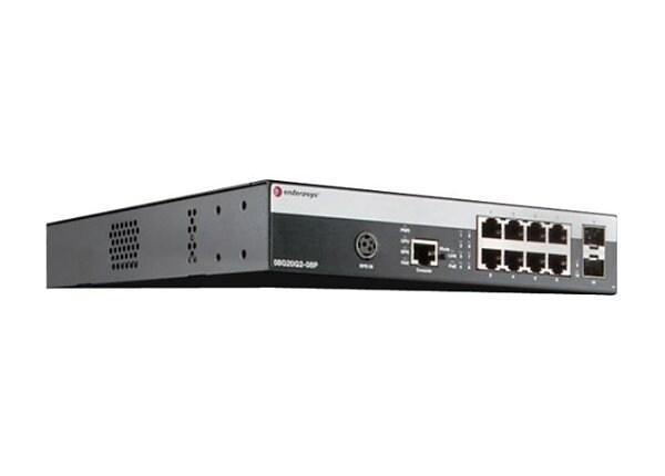Extreme Networks 800-Series 08G20G2-08P - switch - 8 ports - managed - rack-mountable