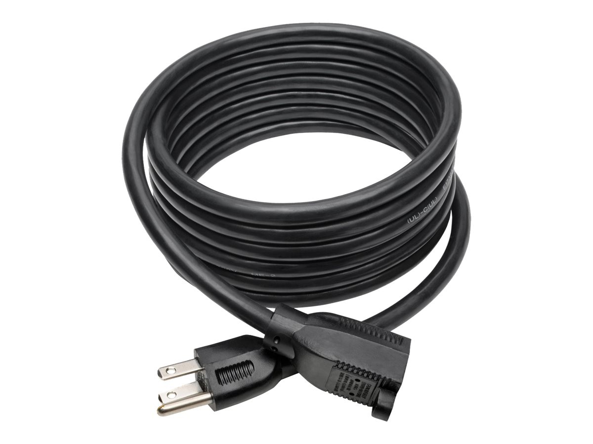 Thumbnail 2 of 7 for Eaton Tripp Lite Series Power Extension Cord, NEMA 5-15P to NEMA 5-15R - Heavy-Duty, 15A, 120V, 14 AWG, 10 ft. (3.05 m),