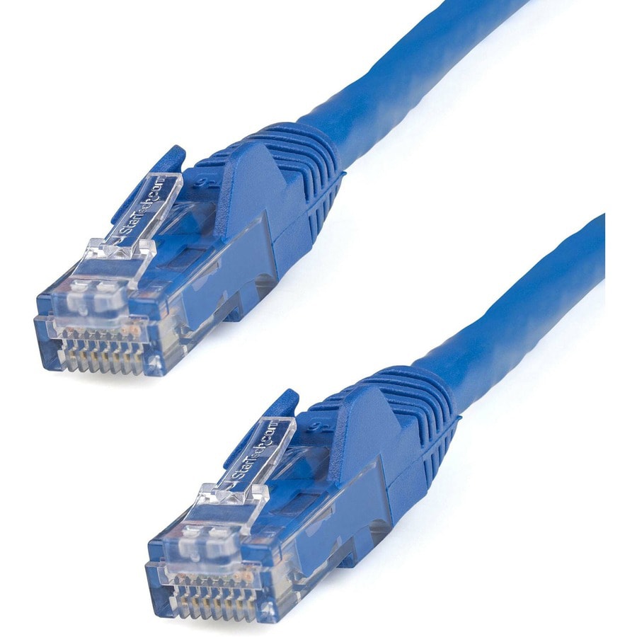 StarTech.com CAT6 Ethernet Cable 25' Blue 650MHz CAT 6 Snagless Patch Cord