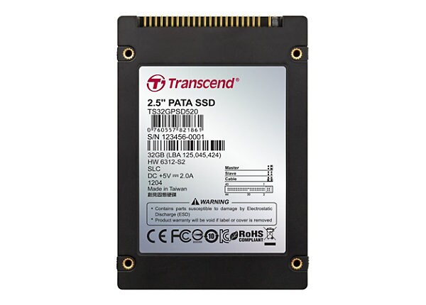 Transcend PSD520 - solid state drive - 2 GB - IDE/ATA