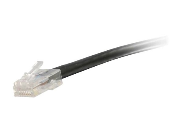 C2G 25ft Cat6 Non-Booted Unshielded (UTP) Ethernet Network Patch Cable - Black - patch cable - 7.62 m - black