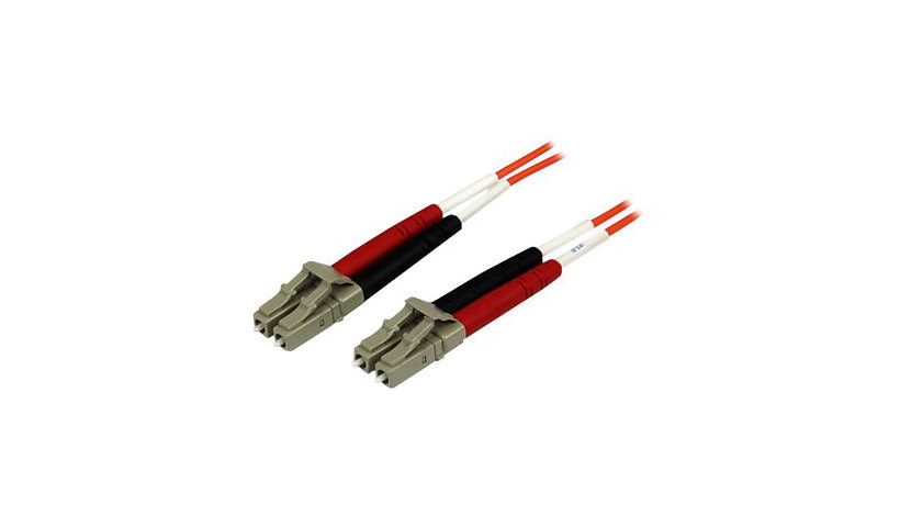 StarTech.com 1m Fiber Optic Cable - Multimode Duplex 50/125 - OFNP - LC/LC