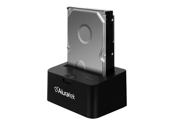 Aluratek AHDDU200F - storage enclosure - SATA 3Gb/s - USB 3.0