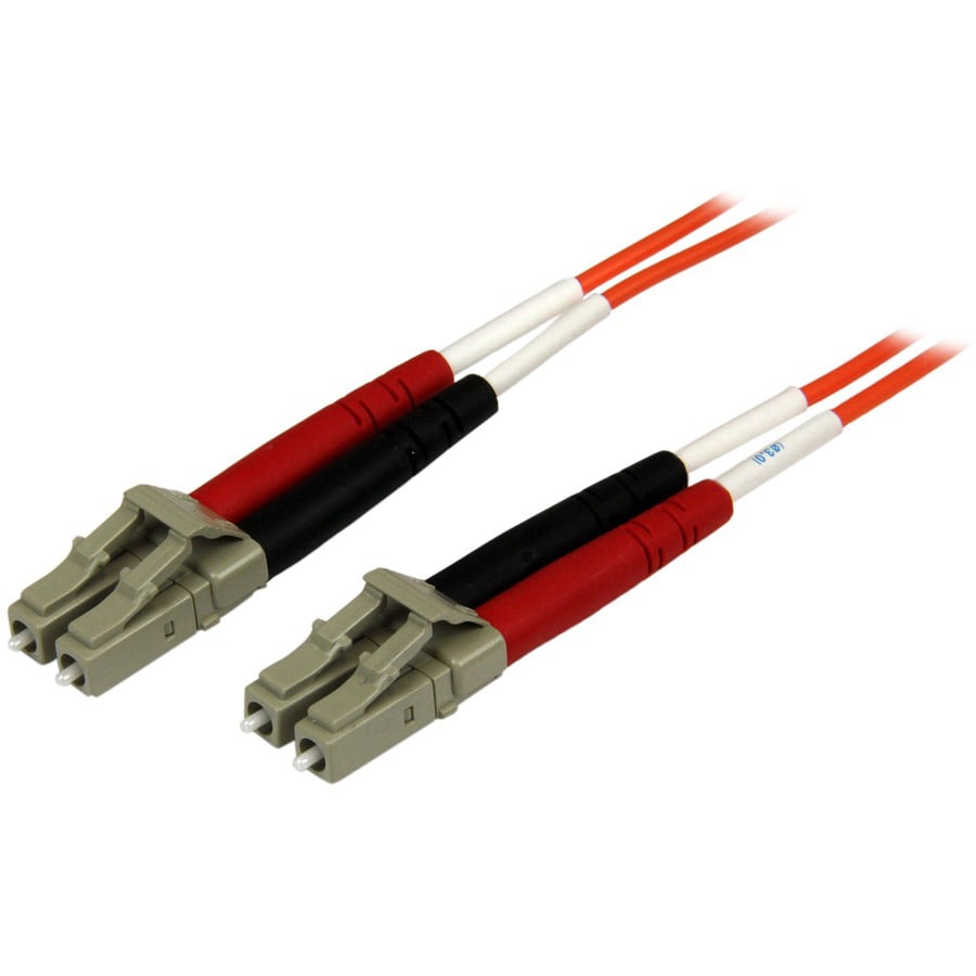 StarTech.com 3m Fiber Optic Cable - Multimode Duplex 50/125 - OFNP Plenum -