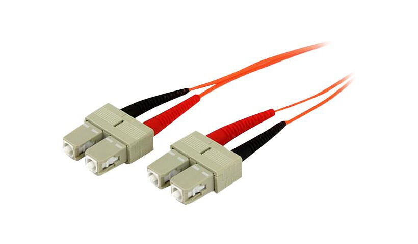 StarTech.com 5m Fiber Optic Cable - Multimode Duplex 50/125 - OFNP - SC/SC