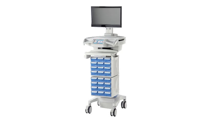 Capsa Healthcare CareLink Double RX Premium AC - cart - for LCD display / k