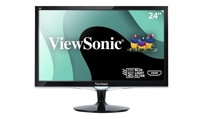 Viewsonic 24" Display, TN Panel, 1920 x 1080 Resolution