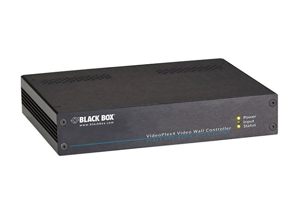 Black Box VideoPlex4 4K Video Wall Controller - video splitter - 4 ports