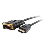 C2G Câble HDMI vers DVI de 2 m (6 pi) - Câble adaptateur HDMI vers DVI-D - 1080p - M/M - câble adaptateur - HDMI / DVI - 2 m