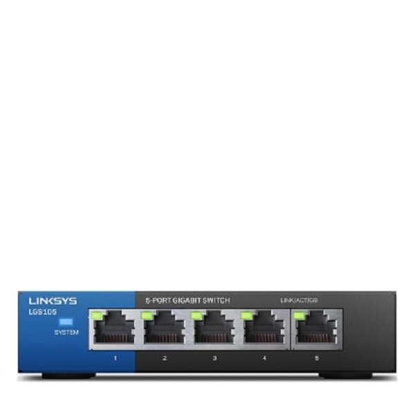 Linksys LGS105 5-Port Gigabit Ethernet Switch