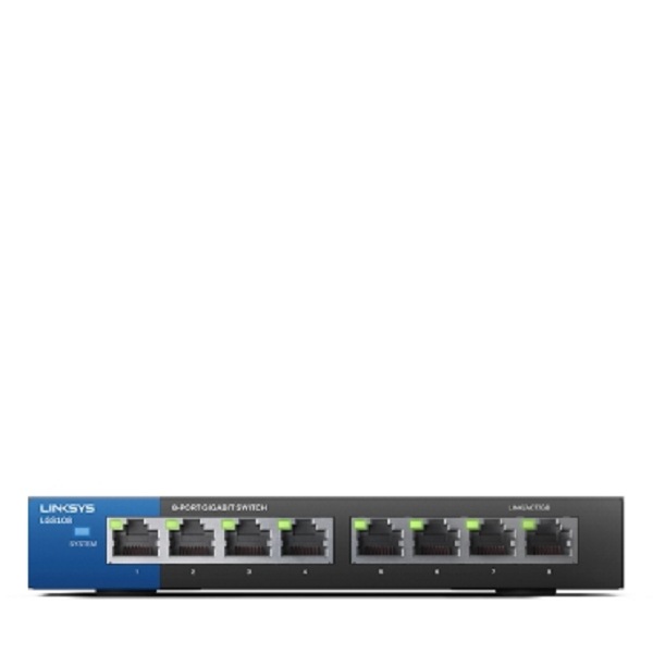 Linksys Business LGS108 - switch - 8 ports - unmanaged