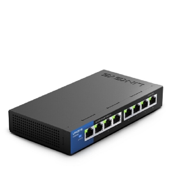 Linksys LGS108 8-Port Gigabit Ethernet Switch