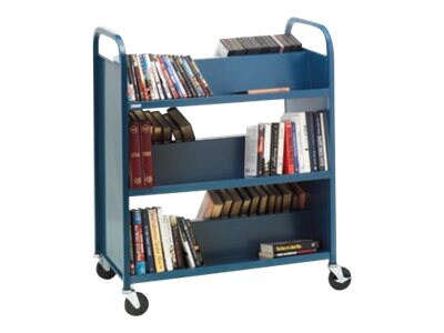 Bretford BASICS DURO - trolley - 3 shelves - topaz