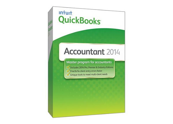 QuickBooks Accountant 2014 - box pack