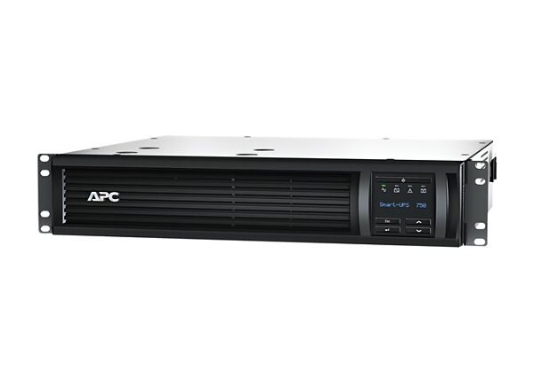 APC Smart-UPS 750VA LCD RM - UPS - 500 Watt - 750 VA - with APC UPS Network Management Card AP9630
