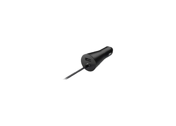 Microsoft Surface Car Charger with USB Port - power adapter - car