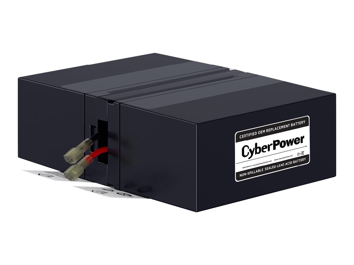 CyberPower RB1280X2A - UPS battery - lead acid - 9 Ah