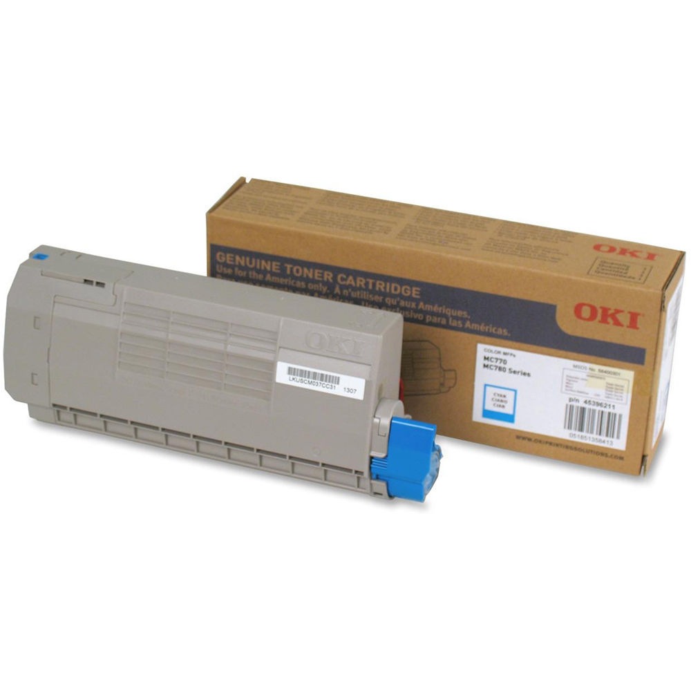 OKI - cyan - original - toner cartridge