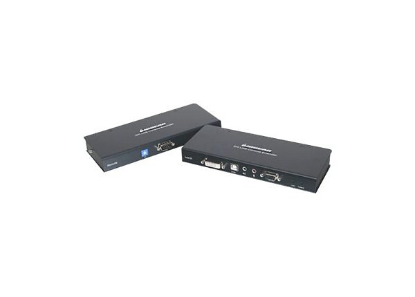 IOGEAR DVI USB Console Extender GCE611U (Remote and Local Unit) - KVM / audio / serial extender
