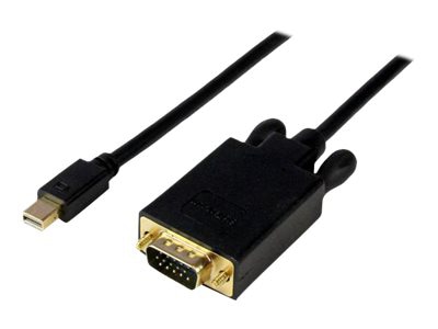StarTech.com 10 ft Mini DisplayPort™ to VGA Adapter Converter Cable - mDP to VGA 1920x1200 - Black
