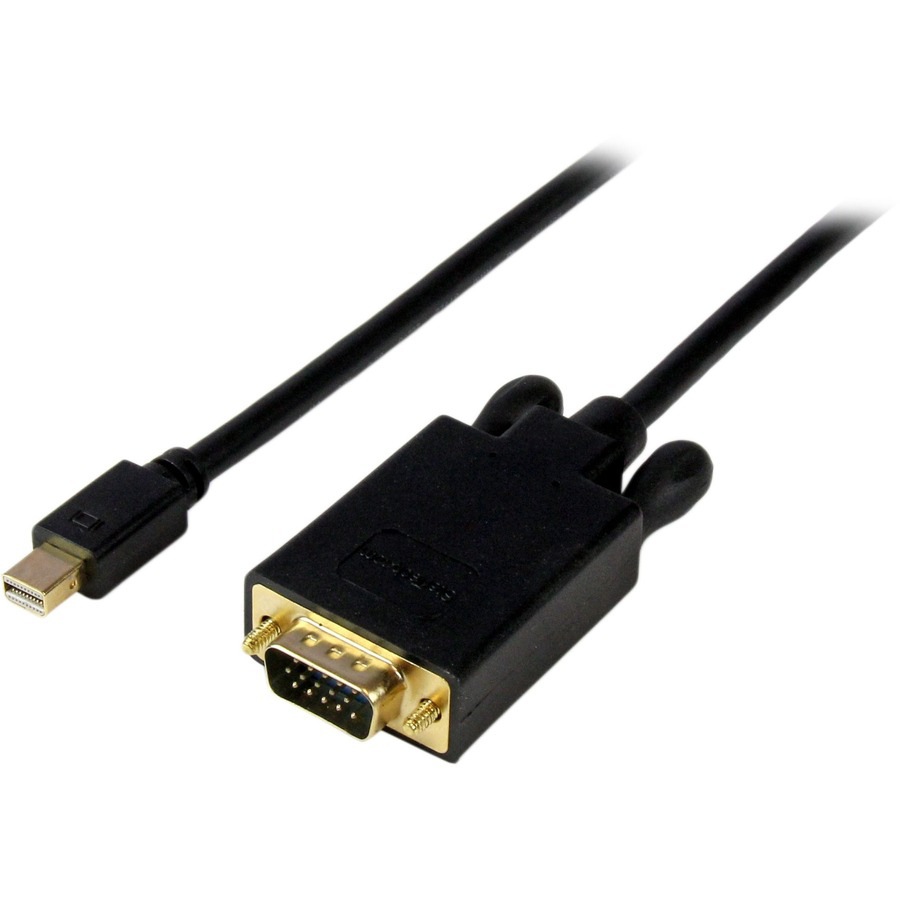 StarTech.com 10ft (3m) Mini DisplayPort to VGA Cable - Active mDP to VGA Adapter Cable - mDP 1.2 to VGA Video Converter