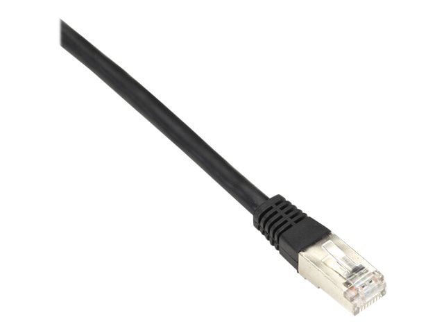 Black Box 3ft Double Shielded Black CAT6 250Mhz Ethernet Patch Cable, 3'
