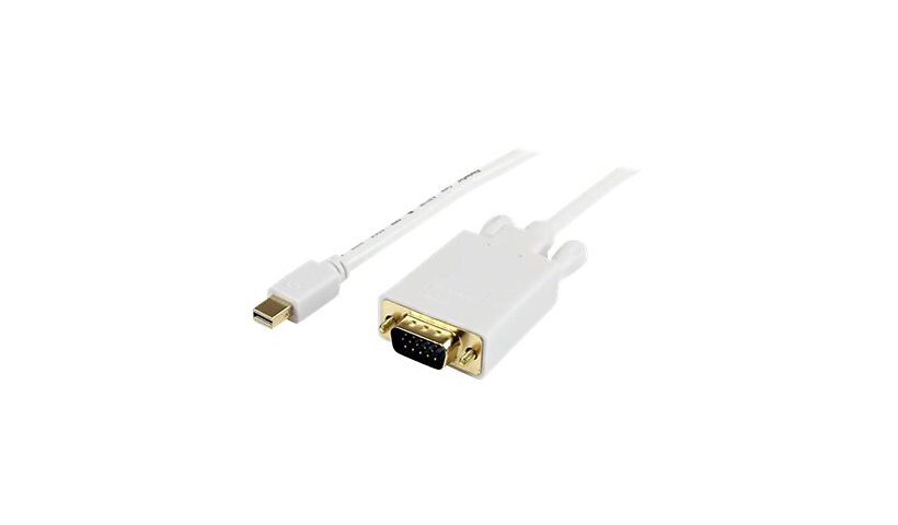 StarTech.com 10ft Mini DisplayPort to VGA Adapter Cable - Active mDP to VGA