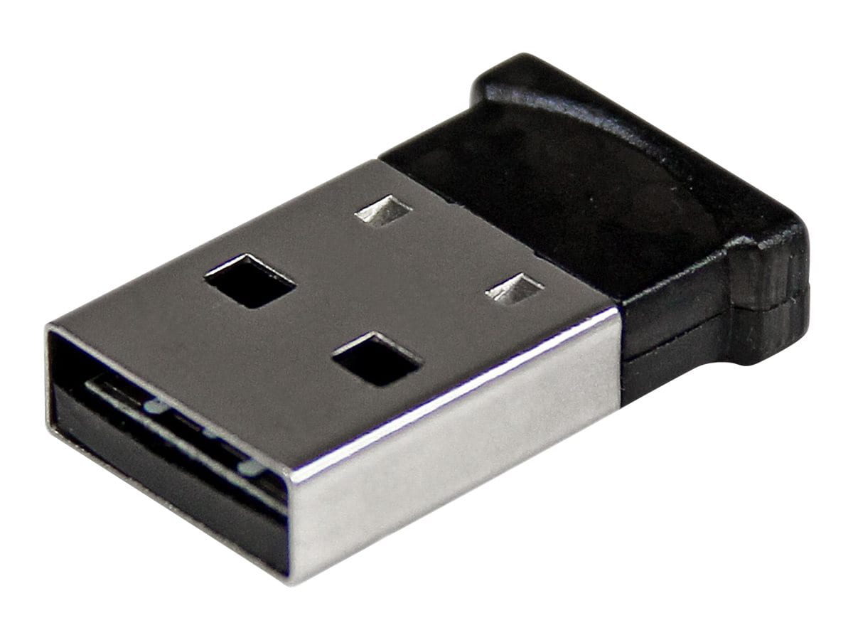 StarTech.com Mini USB Bluetooth Wireless Adapter Dongle Class 1 EDR 165ft -  USBBT1EDR4 - Wireless Adapters 